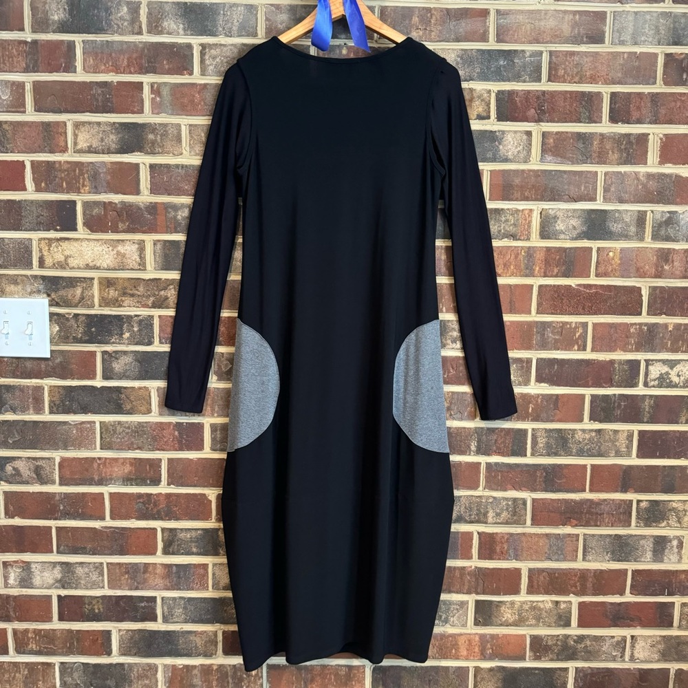Joseph Ribkoff Black Tank Dress & Sleevey Wonder - Picture 4 of 5